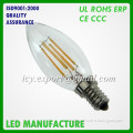 Dimmable 4w led filament bulb E14/E12 C35 LED bulb